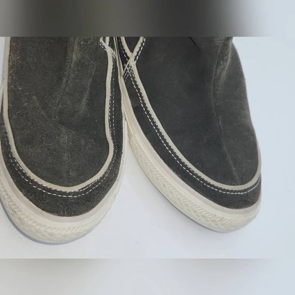 Converse All Star Faux Fur Lined Gray‎ Suede Winter Boots